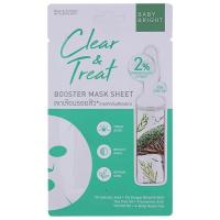ราคา เบบี้ไบร์ทเคลียร์แอนด์ทรีทบูสเตอร์มาส์กชีท 20กรัม Baby Bright Clear and Treat Mask Sheet 20g. (8858842092415)