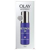 ราคา โอเลย์เซรั่มบำรุงผิวหน้าตอนกลางคืนเรตินอล24 30มล. Olay Regenerist Retinol24 Facial Night Serum 30ml. (4902430917957)