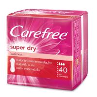 ราคา แคร์ฟรีแผ่นอนามัยเรคกูล่า 40ชิ้น Carefree Panty Liner Regular Unscented 40pcs. (8850007331599)