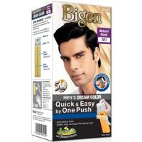 ราคา บีเง็นครีมเปลี่ยนสีผมเมนส์วันพุชดำธรรมชาติ 101 Bigen Men One Push Natural Black Hair Color Cream 101 (4987205981159)