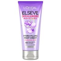 ราคา ลอรีอัลปารีสเอลแซฟลีฟออนไฮยาลูรอนมอยซ์เจอร์ไฮดร้าฟิลลิ่งไนท์ครีม 150มล. L Oreal Paris Elseve Hyaluron Moisture Hydra Filling Night Cream Leave On 150ml. (8994993019090)