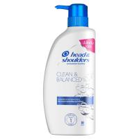 ราคา เฮดแอนด์โชว์เดอร์แชมพูคลีนแอนด์บาลานซ์ 610มล. Head&Shoulders Clear&Balanced Shampoo 610ml. (4902430397889)