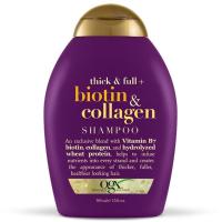 ราคา โอจีเอ็กซ์แชมพูติ๊กแอนด์ฟลูไบโอตินแอนด์คอลลาเจน 385มล. OGX Thick & Full Biotin & Collagen Shampoo 385ml. (22796916709)