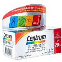 ราคา เซนทรัมซิลเวอร์50พลัส 108เม็ด Centrum Silver 50 Plus 108Tablets (8851005200153)