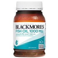 ราคา แบลคมอร์สฟิชออยส์ 1000มก. 200แคปซูล Blackmores Fish Oil 1000mg 200Capsules (9300807294154)