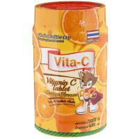 ราคา ไวต้าซีวิตามินซีกลิ่นส้ม 400กรัม VitaC Vitamin C Tablet Orange Flavour 400g. (8856513000103)