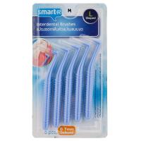ราคา สมาร์ทเตอร์แปรงซอกฟันหัวแปรงแบบงอ 5ด้าม Smarter Interdental L Shaped Brushes 5pcs. (8853474057740)