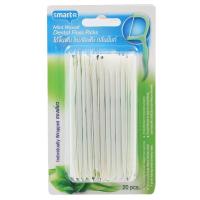 ราคา สมาร์ทเตอร์ไม้จิ้มฟันไหมขัดฟันกลิ่นมิ้นท์ 20ชิ้น Smarter Mint Dental Floss Picks 20p (8853474057924)