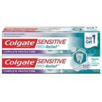 ราคา คอลเกตยาสีฟันเซนซิทีฟโปรริลีฟคอมพลีทโปรเทคชั่น 110กรัม 1แถม1 Colgate Sensitive Pro Relief Complete Protection Toothpaste 110g. 1Free1 (8850006327647)