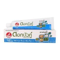 ราคา ดอกบัวคู่ยาสีฟันสมุนไพรสูตรเอเวอร์เฟรช 100กรัม Twin Lotus Herbal Everfresh Toothpaste 100g. (8850348110143)