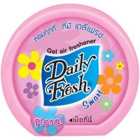 ราคา เดลี่เฟรชสมาร์ทเจลก้อนหอมปรับอากาศกลิ่นฟลอรัล 60กรัม Daily Fresh Smart Gel Air Freshener Floral 60g. (8850273263105)