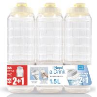 ราคา ล็อคแอนด์ล็อคขวดน้ำรุ่นHAP812S3MKRขนาด 1.5ลิตร แพค 3 Lock&Lock Water Jug No.HAP812S3MKR Size 1.5ltr. Pack 3 (8859538500139)