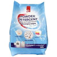 ราคา ถูกใจผงซักฟอกสูตรมาตรฐานสำหรับซักเครื่อง 1000กรัม Love The Value Powoder Detergent 1000g. (8853474032488)