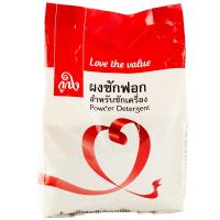 ราคา ถูกใจผงซักฟอกสูตรมาตรฐานสำหรับซักเครื่อง 3000กรัม Love The Value Powoder Detergent 3000g. (8853474043675)