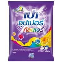 ราคา เปายูวีคัลเลอร์ผงซักฟอกสำหรับผ้าสี 2700กรัม Pao UV Color Detergent 2700g. (8850002001121)