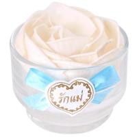 ราคา เทียนพฤกษาดอกกุหลาบหอมในแก้วยาไทยรักแม่ Tian Phruksa Rose Blossom In Vantage (8857200472197)