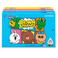 ราคา เซลล็อกซ์พิวริฟายไลน์เฟรนด์มินิแพคกระดาษเช็ดหน้า 50แผ่น แพค 3 Cellox Purify Line Friend Mini Pack Facial Tissue 50sheets Pack 3 (8850046287307)