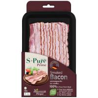 ราคา เอสเพียวเบคอนหมูรมควัน 150กรัม(C S Pure Smoked Bacon 150g.(C (8852043624529)