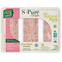 ราคา เอสเพียวไก่บด 100กรัม แพค 3(C S Pure Ground Chicken 100g. Pack 3(C (8852043200433)