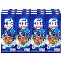 ราคา ไฮคิวเอสกูลยูเอชทีรสจืด 180มล. แพค 12 Hi Q UHT Milk S Kool 180ml. Pack 12 (8851359986567)