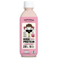ราคา โทฟุซังสูตรโปรตีนสูงน้ำตาล0เปอร์เซ็นต์รสสตรอว์เบอร์รี่ 350มล. Tofusan Organic Soy Milk High Protein 0percent Sugar Strawberry 350ml. (8859473101200)