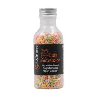 ราคา มายช้อยส์ชูการ์สปริงเคิลฟลิ้นเรนโบว์ 50กรัม My Choice Sugar Sprinkles Flint Rainbow 50g. (8853474041701)