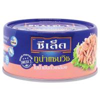 ราคา ซีเล็คทูน่าแซนวิซในน้ำมันถั่วเหลือง 165กรัม Sealect Tuna Sandwich in Soybean Oil 165g. (8852021310017)