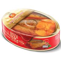 ราคา โรซ่าบิ๊กปลาซาร์ดีนในซอสมะเขือเทศ 220กรัม Roza Big Sardine in Tomato Sauce 220g. (8850511121624)