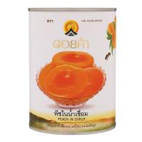 ราคา ดอยคำพีชในน้ำเชื่อม 565กรัม Doi Kham Peach in Syrup 565g. (8850773600080)