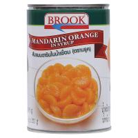 ราคา บรูคส้มแมนดารินในน้ำเชื่อม 425กรัม Brook Mandarin Orange in Heavy Syrup 425g. (8850358012277)