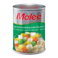 ราคา มาลีฟรุ๊ตคอกเทลผสมลูกตาลในน้ำเชื่อม 565กรัม Malee Fruit Cocktail with Palmc 565g. (8853333000597)