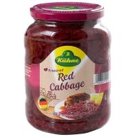 ราคา เคอเน่กะหล่ำปลีม่วงดอง 680มล. Kuhne Red Cabbage 680ml. (66362105067)