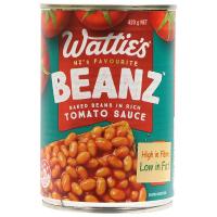ราคา วัตตี้ส์ถั่วขาวในซอลมะเขือเทศปรุงรส 420กรัม Watties Baked Beans 420g. (9400547002634)