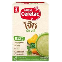 ราคา เนสท์เล่ซีรีแล็คโจ๊กผัก 3 สี 200กรัม Cerelac Porridge Veggie 200g. (9556001131751)