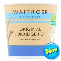 ราคา เวทโทรสออริจินอลพอร์ริดจ์พอท 60กรัม Waitrose Original Porridge Pot 60g. (5000169377796)