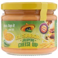 ราคา เอลซาบอลซอสพริกจาลาปิโนผสมชีส 300กรัม El Sabor Jalapeno Cheese Dip 300g. (5202175000839)