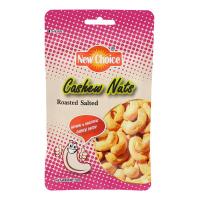 ราคา นิวช้อยส์มะม่วงหิมพานต์อบเกลือ 50กรัม New Choice Roasted Salted Cashew Nuts 50g. (8858150001734)