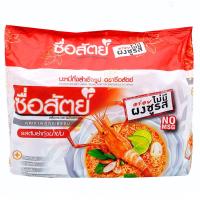 ราคา ซื่อสัตย์บะหมี่กึ่งสำเร็จรูปรสต้มยำกุ้งน้ำข้น 60กรัม แพค 6ซอง Sue Sat Instant Noodles Shrimp Creamy Tom Yum Flavour 60g. Pack 6sachets (8858829600305)