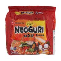 ราคา นงชิมบะหมี่กึ่งสำเร็จรูปรสอาหารทะเลชนิดเผ็ด 120กรัม แพค 5 Nongshim Neoguri Ramyun Seafood Spicy 120g. Pack 5 (31146157563)