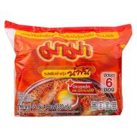 ราคา มาม่าบะหมี่กึ่งสำเร็จรูปรสต้มยำกุ้งน้ำข้น 55กรัม แพค 6 Mama Instant Noodles Shrimp Creamy Tom Yom Flavour 55g. Pack 6 (8850987128318)