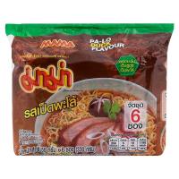 ราคา มาม่าบะหมี่กึ่งสำเร็จรูปรสเป็ดพะโล้ 55กรัม แพค 6 Mama Instant Noodles Palo Duck 55g. Pack 6 (8850987141072)