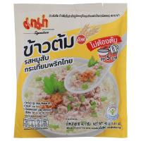 ราคา มาม่าข้าวต้มซองกึ่งสำเร็จรูปรสหมูสับกระเทียมพริกไทย 40กรัม Mama Sachet Instant Rice Soup Minced Pork With Garlic And Pepper Flavour 40g. (8851876005185)