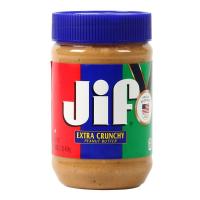 ราคา จิฟครั้นชีพีนัทบัตเตอร์ 454กรัม Jif Crunchy Peanut Butter 454g. (51500241356)