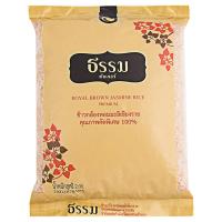 ราคา ธรรมคัลเจอร์ข้าวกล้องหอมมะลิ 2กก. Tham Culture Brown Jasmine Rice 2kg. (8853958002532)