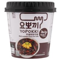 ราคา ยองพุงต๊อกป๊อกกิผัดซอสถั่วดำสำเร็จรูป 120กรัม Youngpoong Yopokki Jjajang Topokki 120g. (8809054400529)