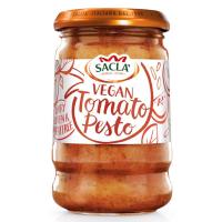ราคา แซคล่าวีแกนโทเมโทเพสโต้ 190กรัม Sacla Vegan Tomato Pesto 190g. (8001060024823)