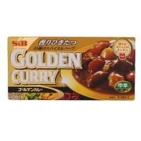 ราคา เอสแอนด์บีเครื่องแกงกะหรี่ชนิดก้อนรสเผ็ดกลาง 198กรัม S&B Golden Curry Sauce Mix Meduim Hor 198g. (4901002133528)