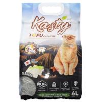 ราคา แคสตี้ทรายแมวเต้าหู้ธรรมชาติสูตรคลาสสิค 6ลิตร Kasty Tofu Cat Litter Classic 6ltr. (8859739200630)