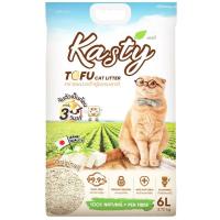 ราคา แคสตี้ทรายแมวเต้าหู้ธรรมชาติสูตรออริจินอล 6ลิตร Kasty Tofu Cat Litter Classic 6ltr. (745760629237)
