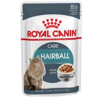 ราคา รอยัลคานินเพาซ์อาหารสำหรับแมวโตสูตรแฮร์บอล 85ก. Royal Canin Cat Pouch Hairball Care 85g. (9003579000410)
